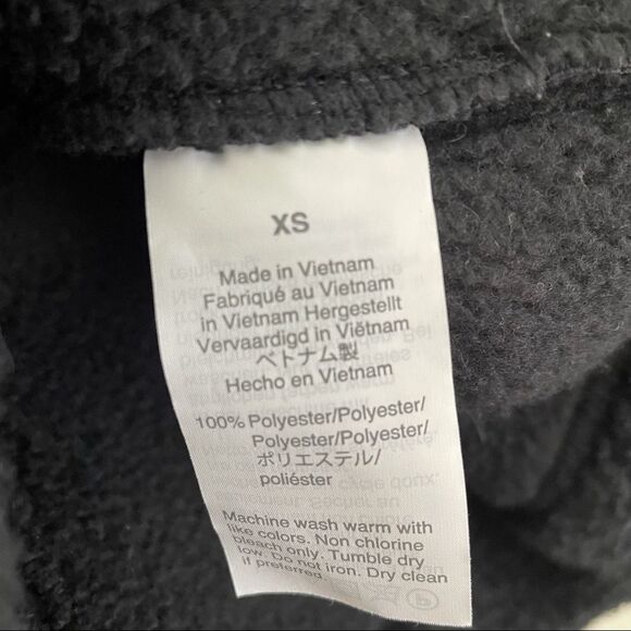 J. Crew Polartec Black Sherpa Fleece Half Zip Pull Over Jacket - Picture 10 of 12